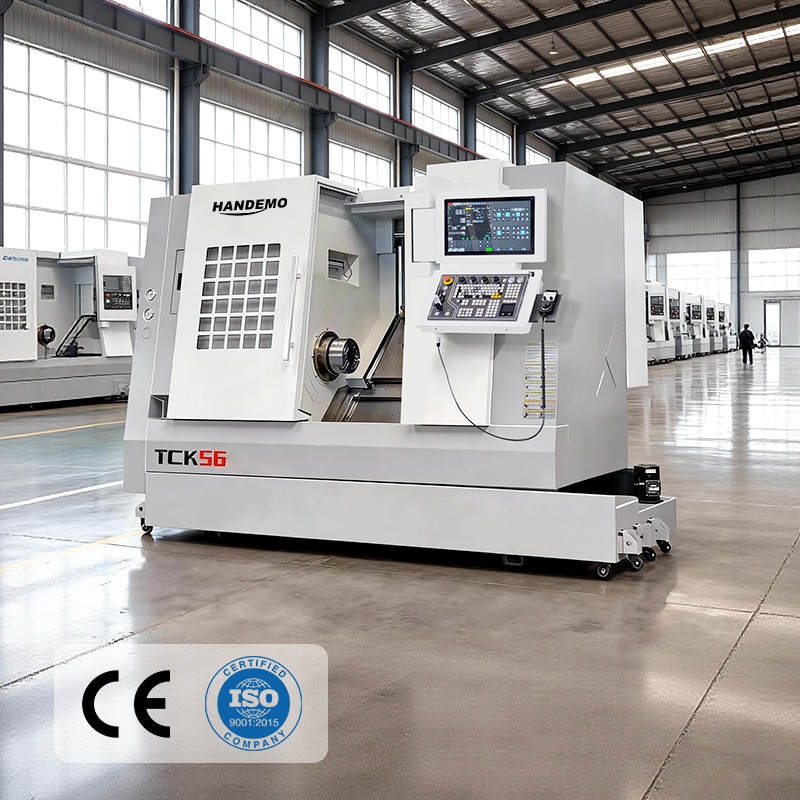 Handemo TCK56: The High-Rigidity Slant Bed Lathe Built for Automated Production