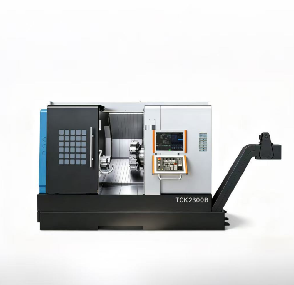 Handemo TCK2300B Turn‑Mill – Full Hard Way & Virtual Y‑Axis for Real‑World Parts
